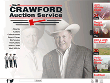 Tablet Screenshot of crawfordauctionservice.com